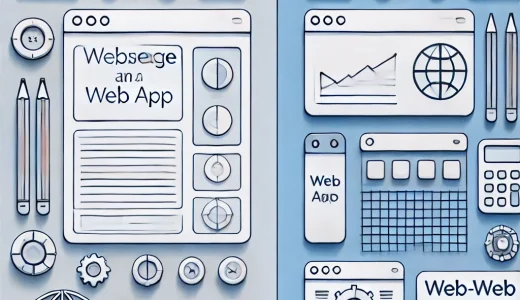 WEBページとWEBアプリの違い
